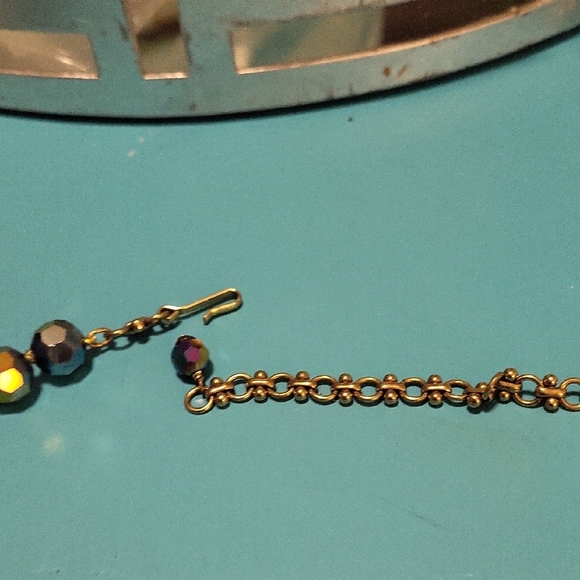 Heidi Daus "Love Bug" Crystal Iridescent Beaded Necklace Set - Picture 11 of 11